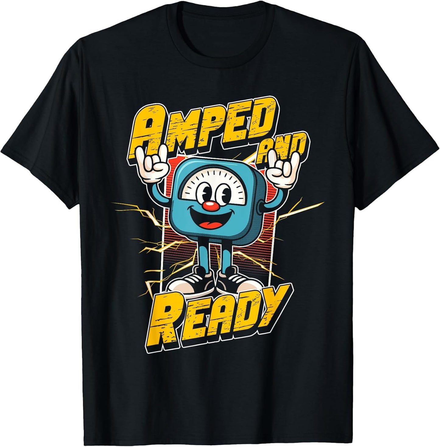 Funny Electrician Rubber Hose Animation Shirts