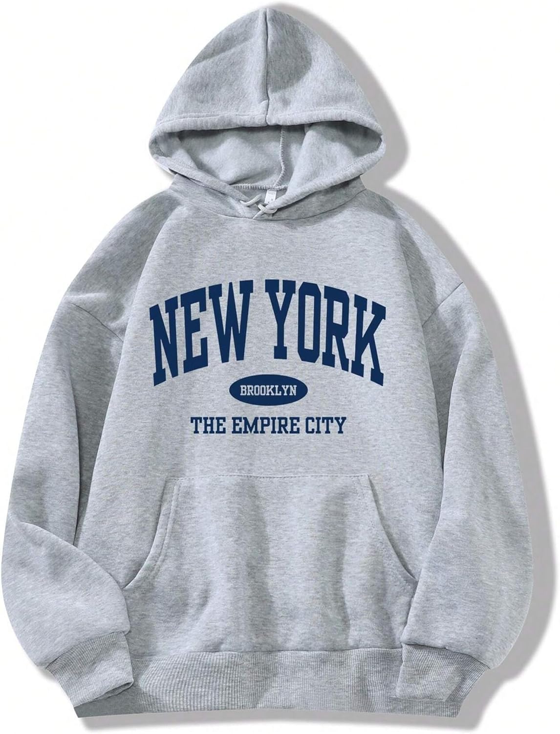 Womens Graphic Hoodies Drawstring Long Sleeve Sweatshirt with Pocket Pullover