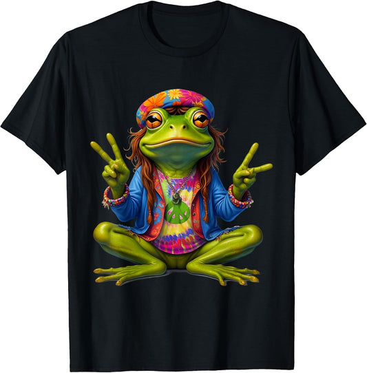 Tie-Dye Frog Lovers Men Women Gifts