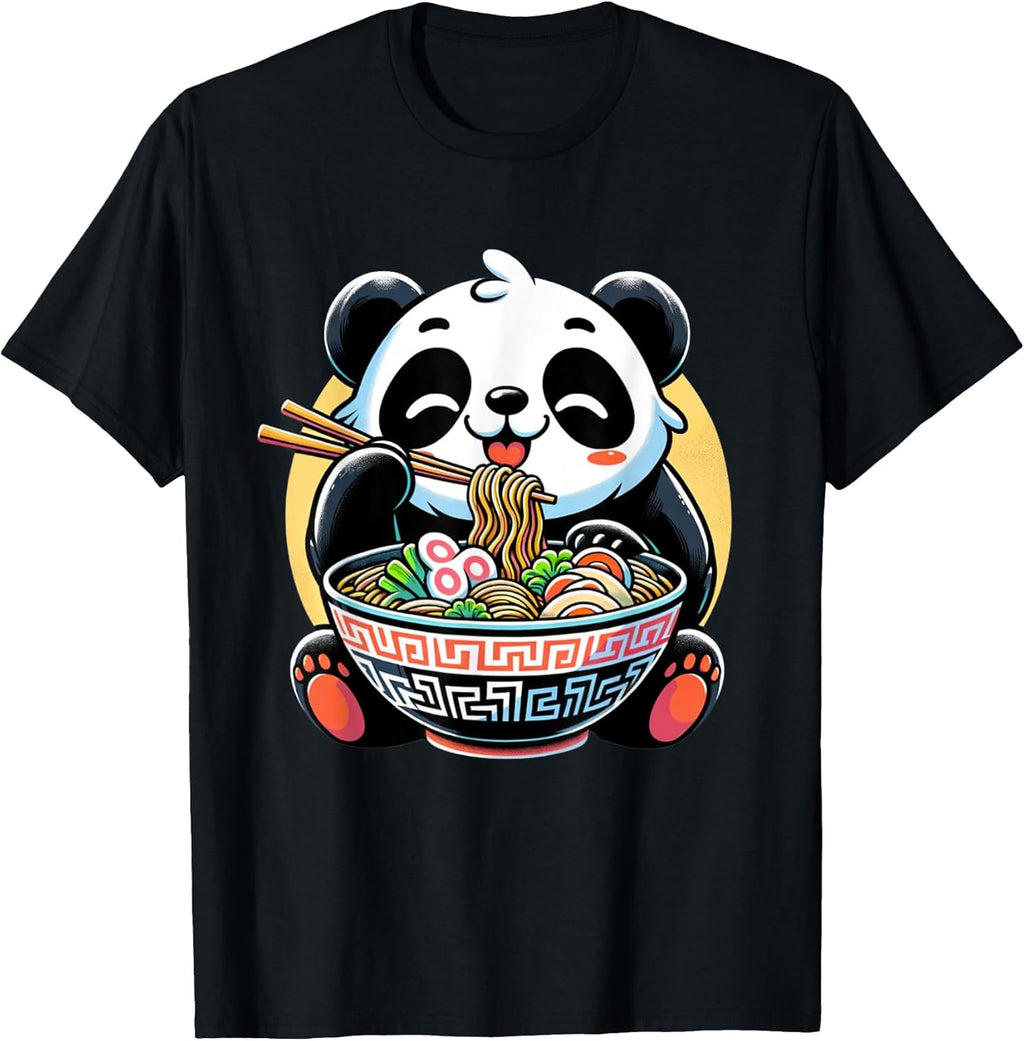 Panda Bear Anime Ramen Apparel