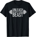 LET THE GAINS BEGIN WEIGHT LIFTING GYM TEES