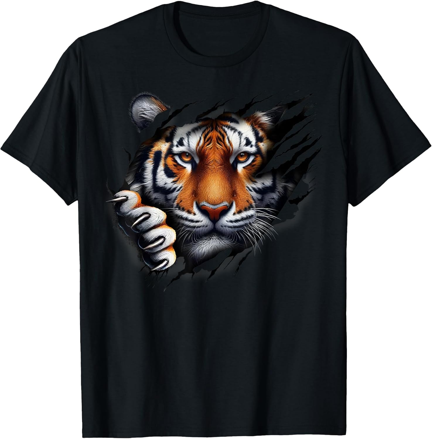 Retro Spirit Tiger Face design Football Tiger Fan