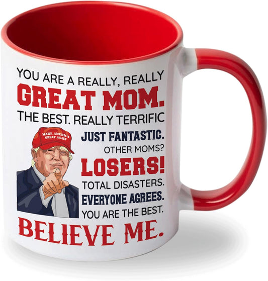Best Mom Ever Gifts, Mothers Day Gift for Mom, Wife from Daughter Son Kids, Christmas, Valentine, Birthday Gift New Moms, Funny Gifts Ideas For Mama, Mommy Ceramic Mug 11 oz