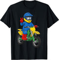 Brick Builder Motorcycle Dirtbike Boys Kids Outfit