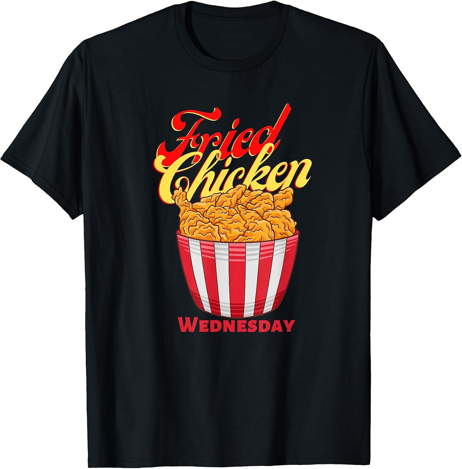 Fried Chicken Wednesday Funny Merch