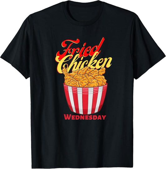Fried Chicken Wednesday Funny Merch