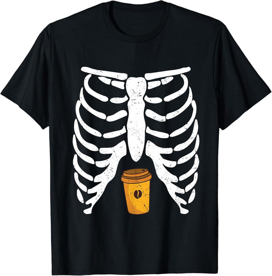 Funny DIY Skeleton Couples Halloween Costume