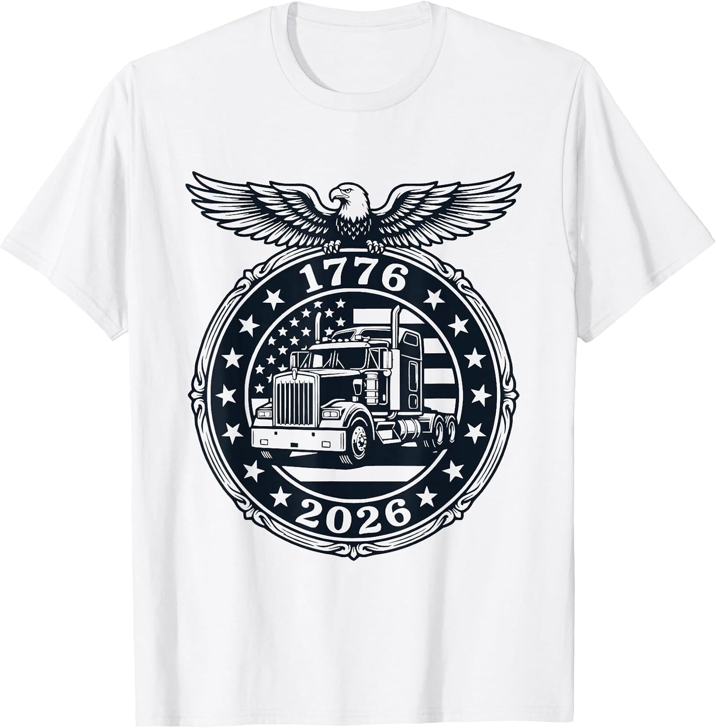 250th Anniversary Usa Truck Driver Merch