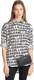 Women's All Over Print Everyday Essential Button Down