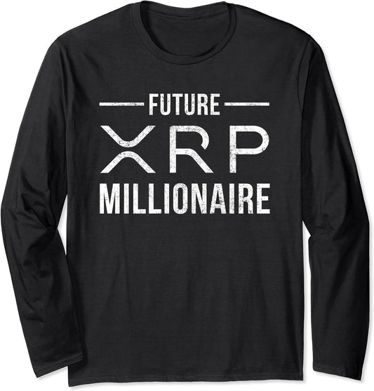 XRP Millionaire Merch Tee Shirts for Men and Women