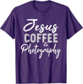 Jesus Christian Camera Coffee Lovers Tee Shirts