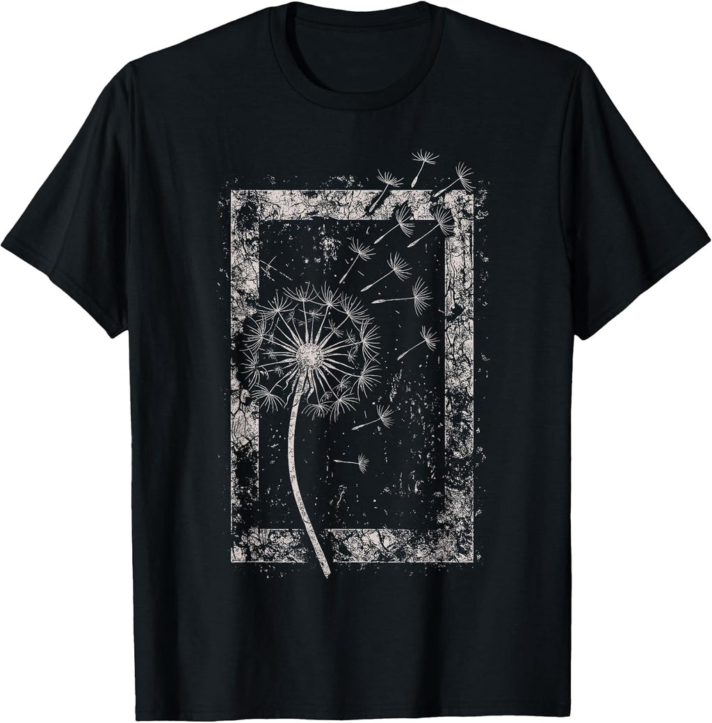 Flower Gothic Grunge Aesthetic Outfits For Women