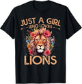 Lion Lover Girls Women Gifts