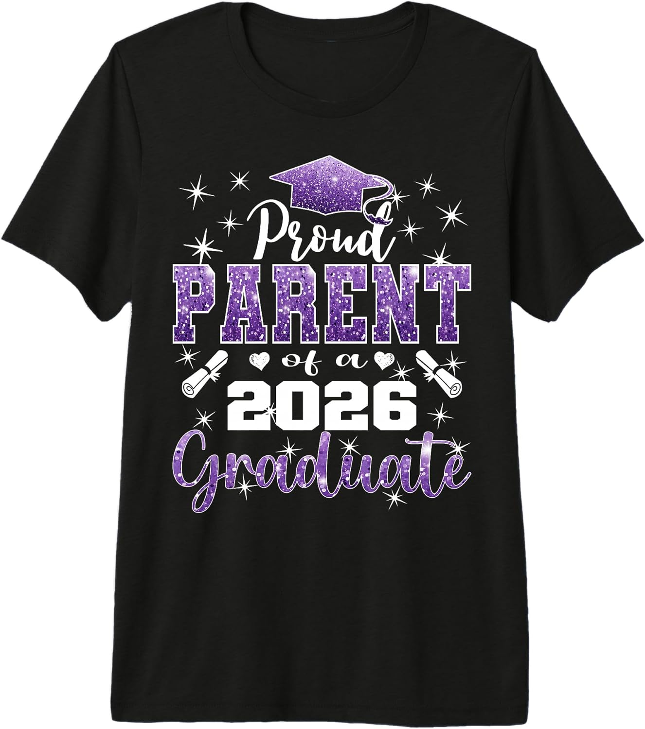 Graduation Class 2026 Graduate Proud Family Purple