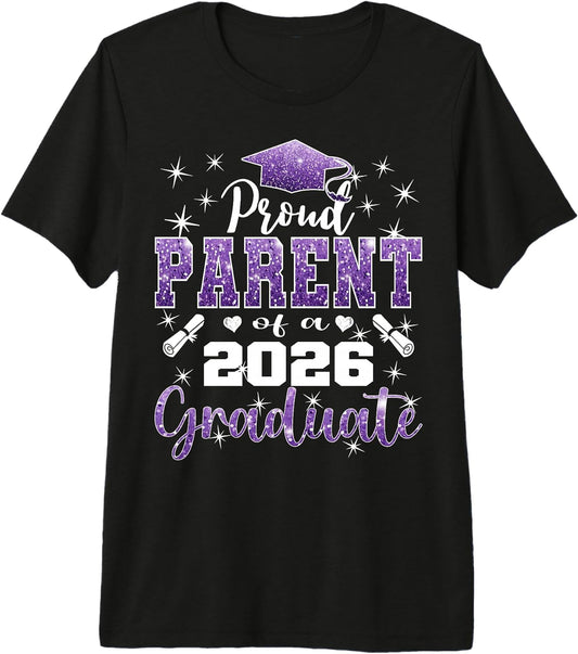 Graduation Class 2026 Graduate Proud Family Purple