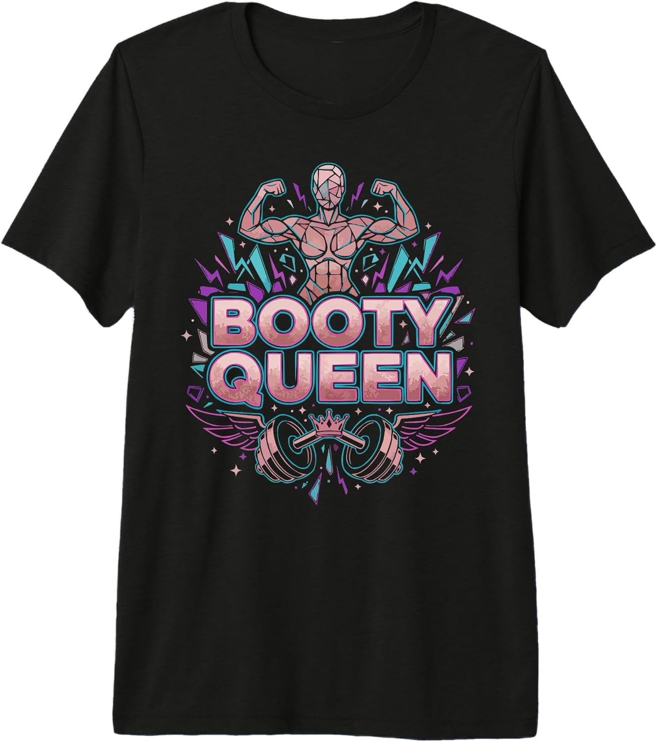 Booty Gains Bodybuilding Gym Mom Wear Apparel