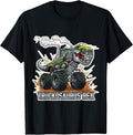 Trackosaurus Rex Monster Truck T-rex Dino Merch
