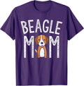 Beagle Mom Shirt Beagle Lover Gifts Funny Dog Mom Pet Tee T-Shirt