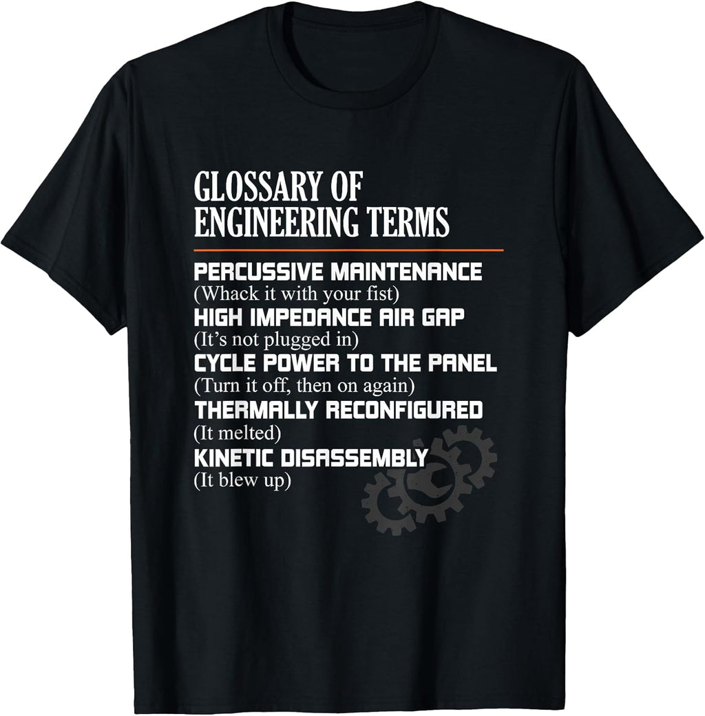 Glossary of Engineering Humor Quote DressedForDuty