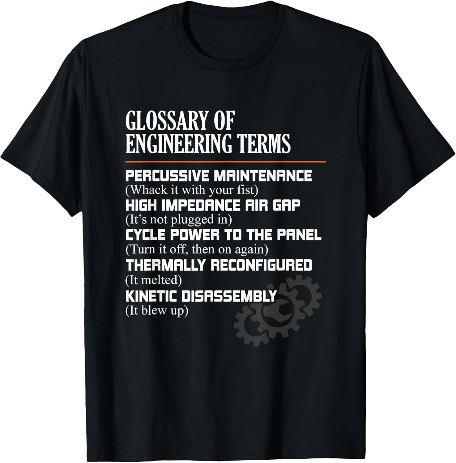 Glossary of Engineering Humor Quote DressedForDuty