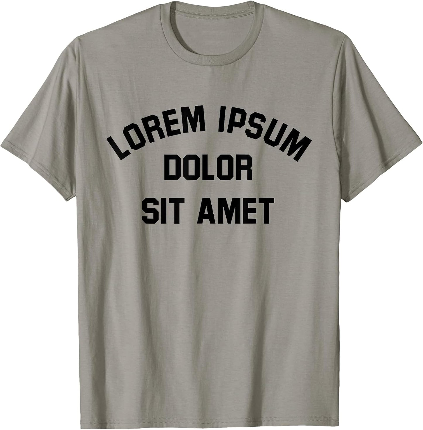 Lorem Ipsum Typography Merch