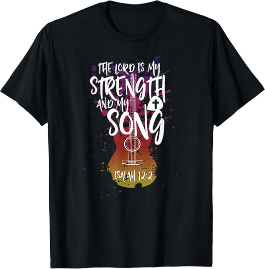 Christian Music Guitar Church Band Love God T-Shirt