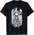 Human Skeleton Drinking Coffee Scary Smiling Skull