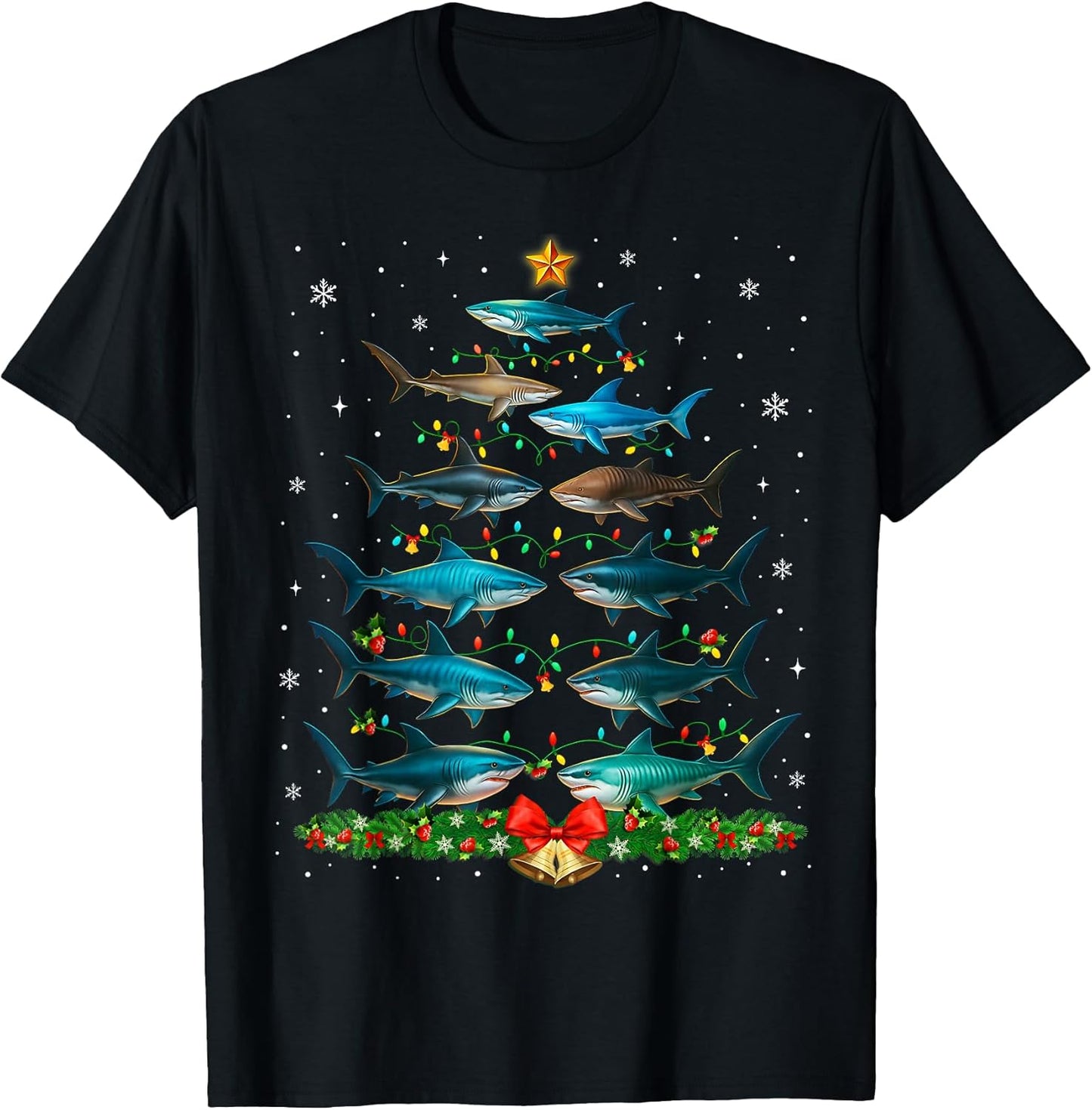 Funny Shark Christmas Tree Gifts