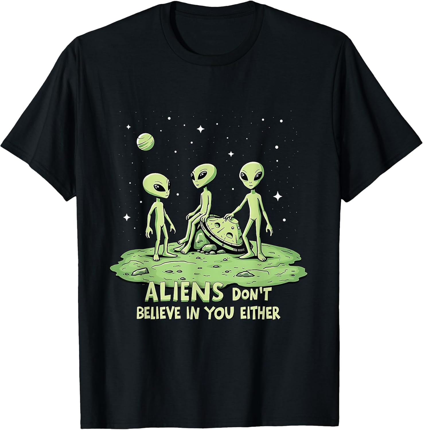 Funny UFO Fans Extraterrestrial Alien Design