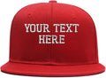 Custom Team Snapback Personalized Embroidered Hip Hop Flat Brim Baseball Hats