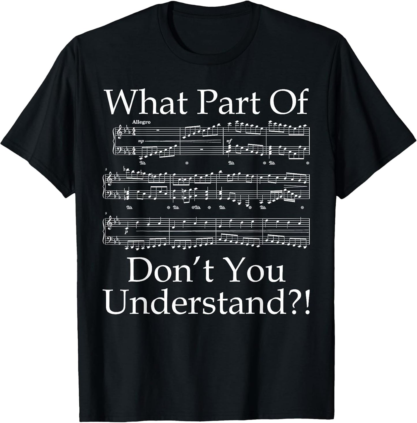 Musician Humor Classical Sheet Music Fun