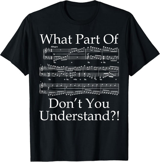Musician Humor Classical Sheet Music Fun