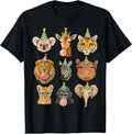 Cute Party Animals Birthday Wildlife Zoo Birthday Boys Kids T-Shirt