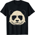 Cool Panda Funny Shirt Graphic Tees Men Women Kids