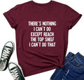 Women There's Nothing Funny Tshirts Graphic Cute Tees