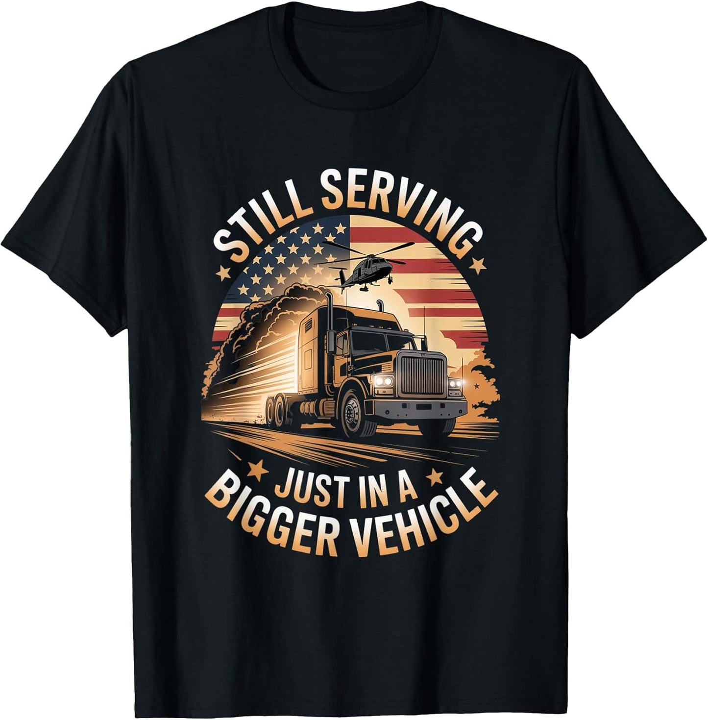 Truck Driver Trucker Semi Truck 18 Wheeler Veteran