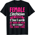 Best Electrician Gifts Men Women Tshirts