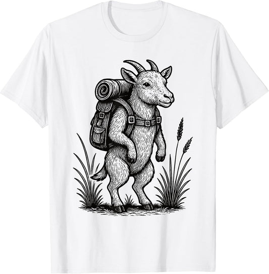 Goat Hiker Trekking Hike Merch.