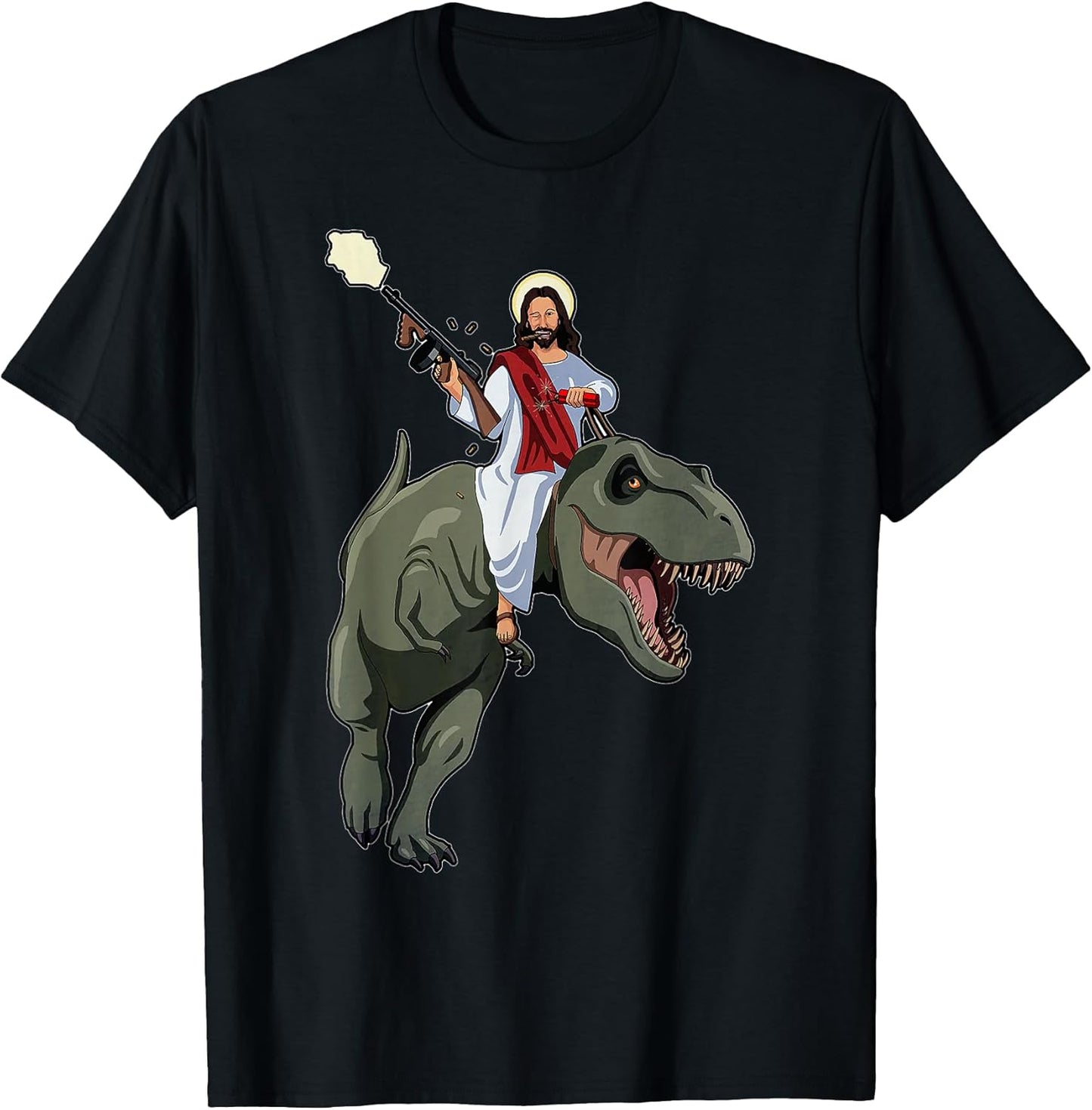 Tyrannosaurus Rex Riding Animal Prehistoric T-Rex