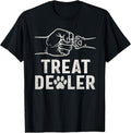 Dog Treat Dealer Funny Humor Dog Dad Dog Mom Dog Lover T-Shirt