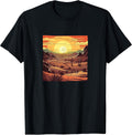 Desert Dunes At Sunset Vintage Landscape Merch