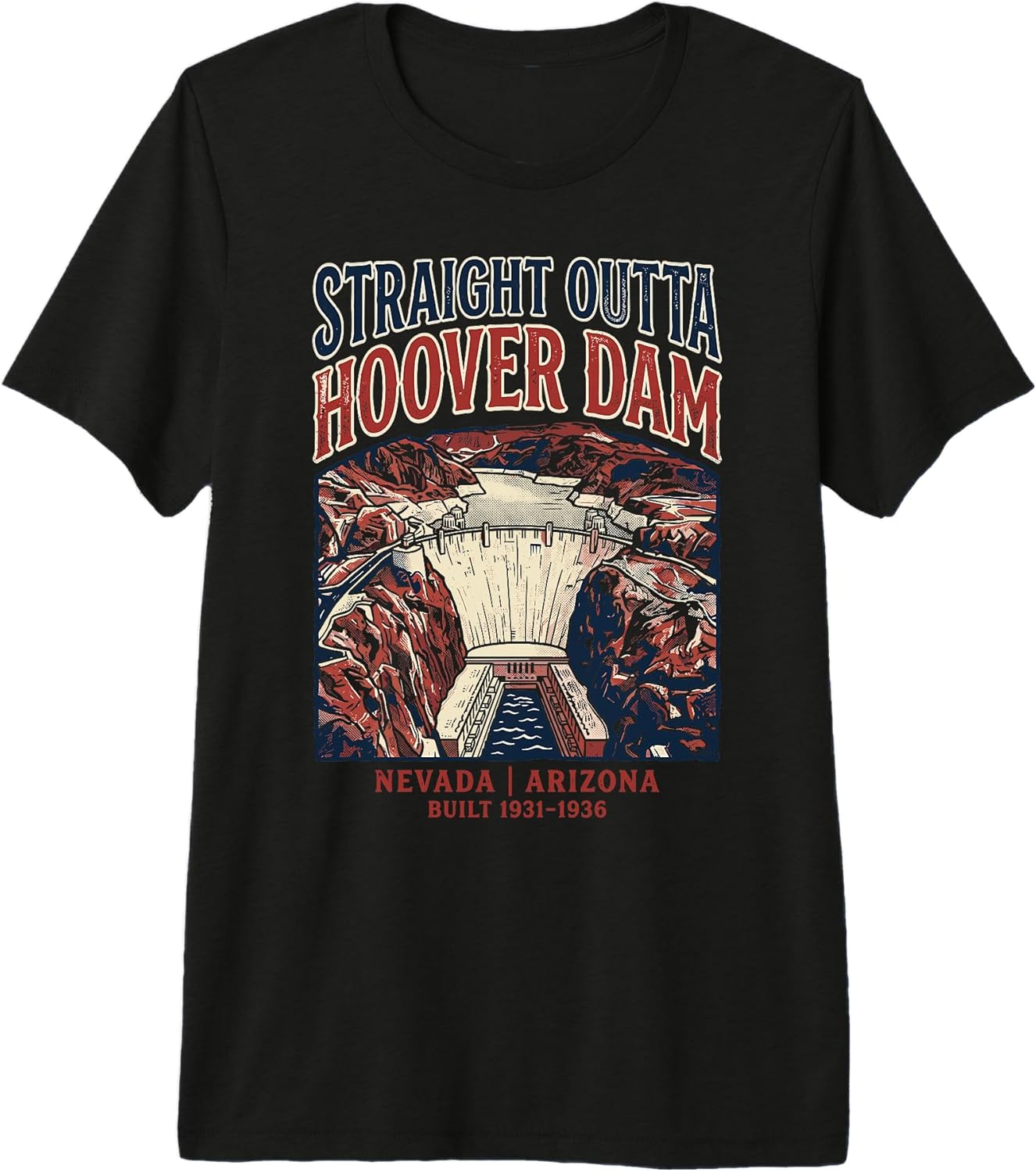Hoover Dam Travel Souvenir Apparel