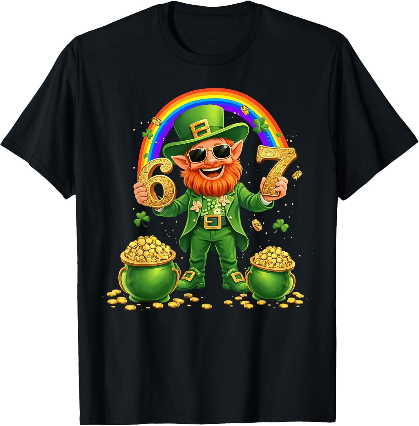 Funny St Patricks Day Six Seven Fng Mea
