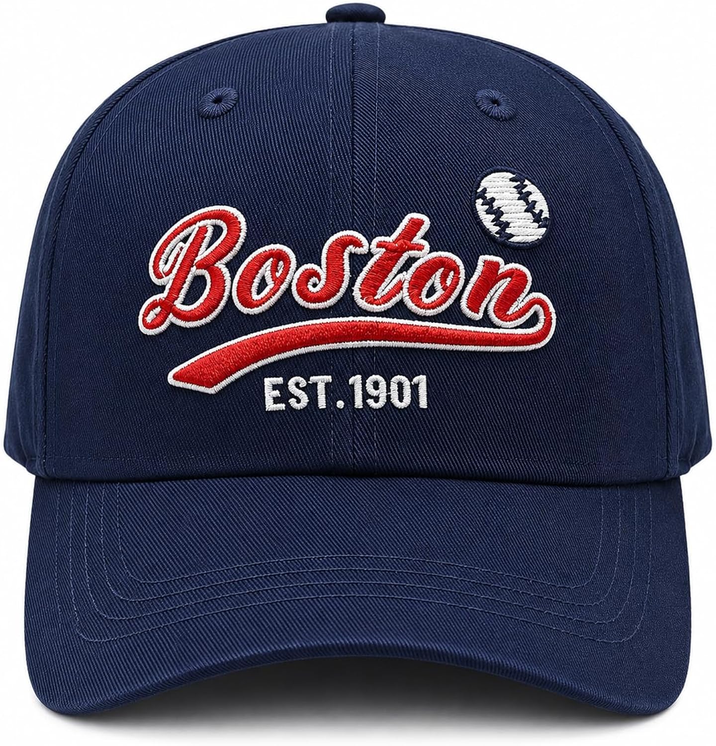 Classic Vintage Embroidered Fashionable Baseball Cap for Men Women Teenager Cap City Hat Adjustable with Gift Box