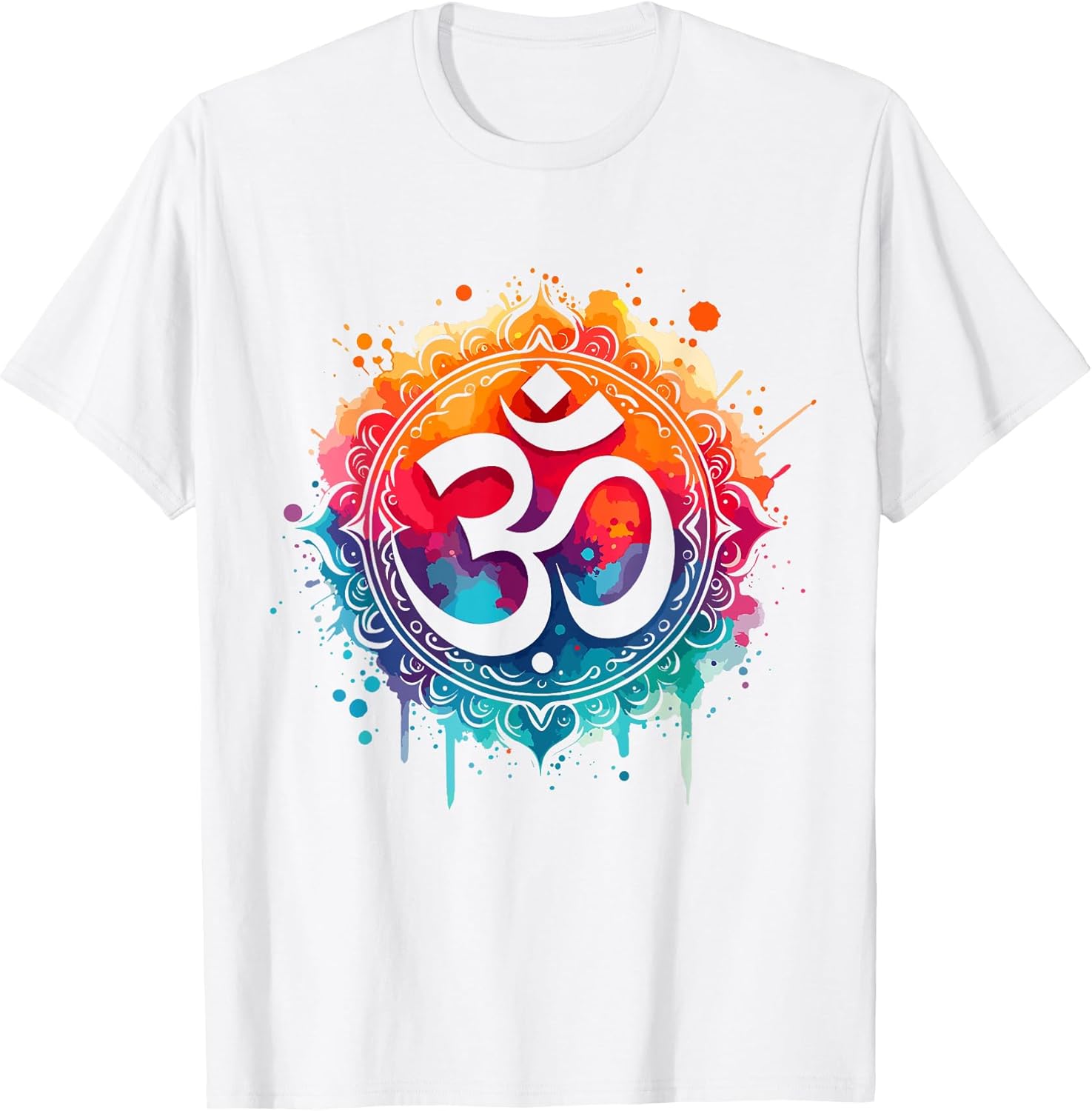 Om Hindu Symbol Zen Meditation Mandala Art