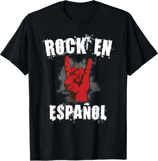 Rock En Español Classic Spanish Music Bands T-Shirt