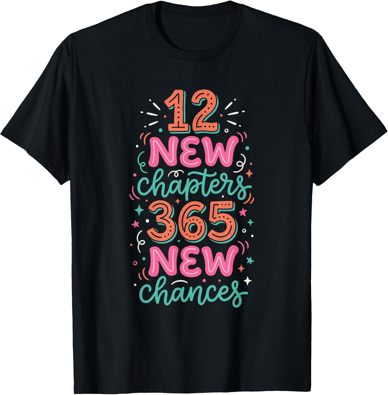 New Years Graphic Novelty Tees