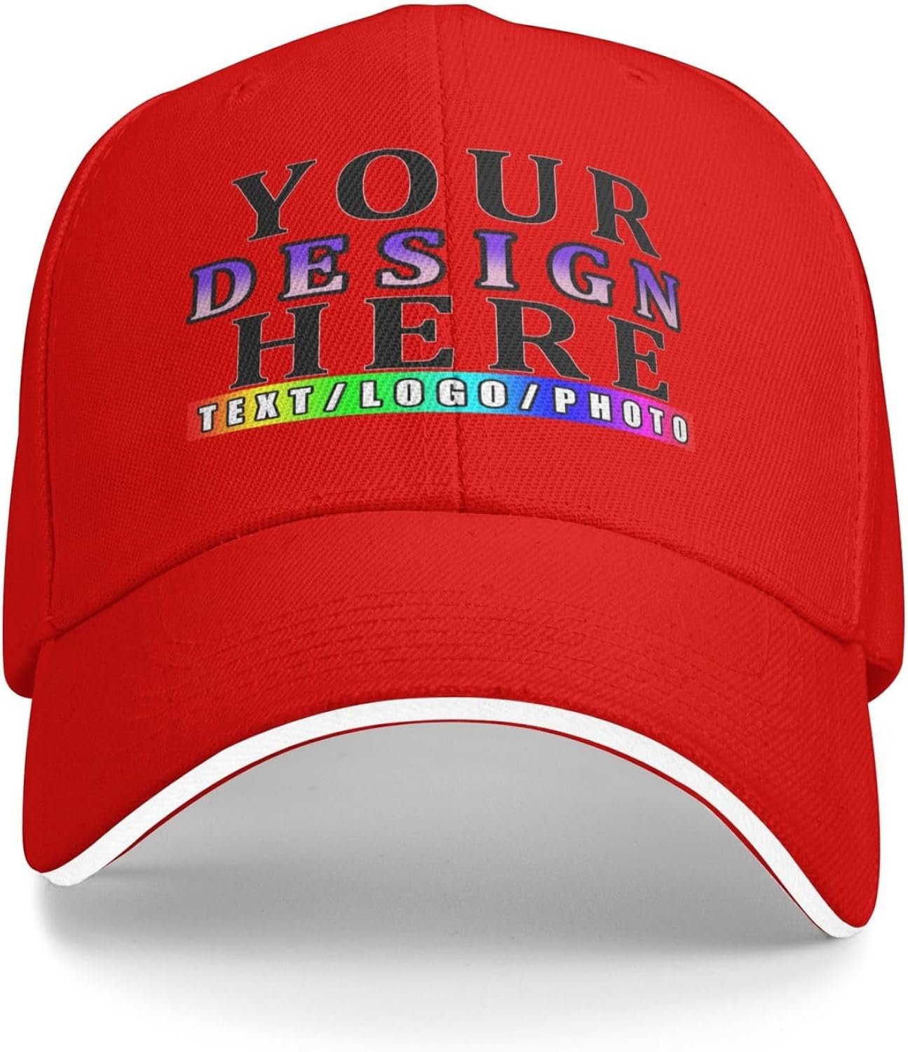 Custom Baseball Cap Design Your Own Hats Custom Hats Logo Personalized Baseball Cap, Custom Hats for Men, Custom Trucker hat