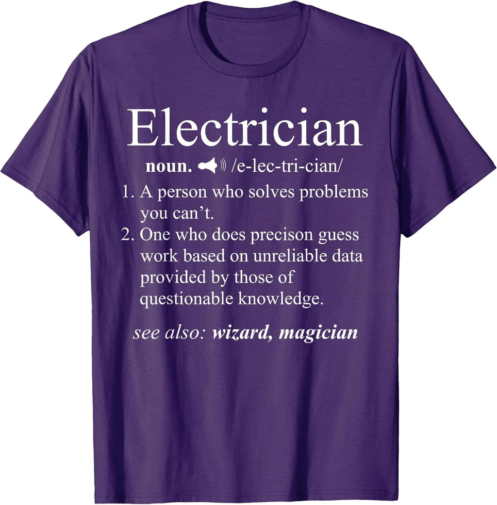 Electrician Loves Shirt Gift