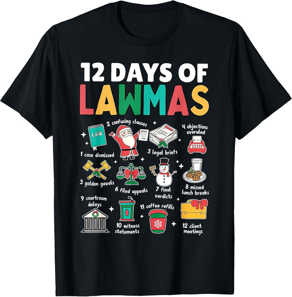 Lawyer Christmas Paralegal Law School Student